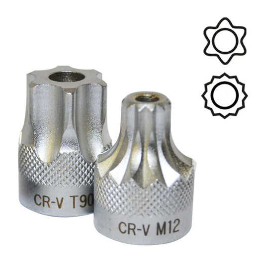 1/2" 12-POINTS TAMPER PROOF SOCKET M20