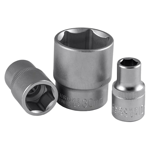 1/2" HEX SHORT SOCKET 18MM