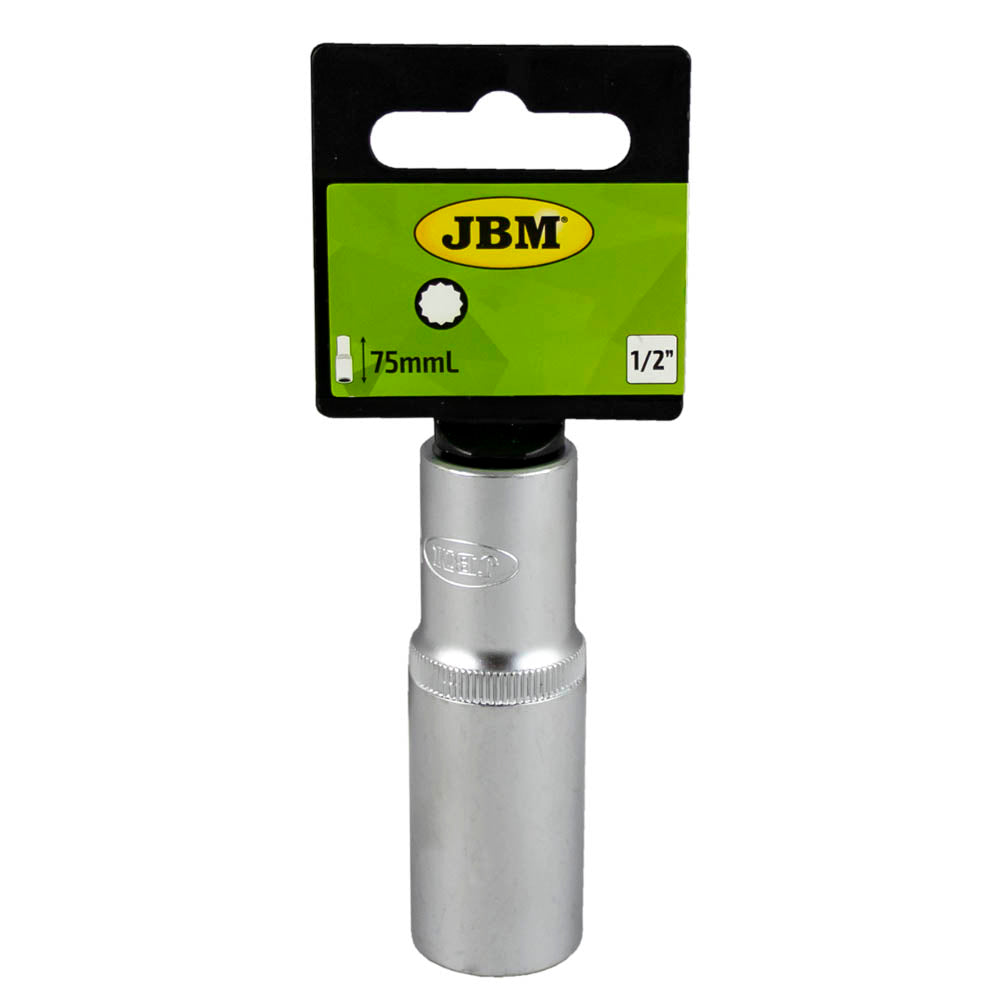 1/2" XZN SOCKETS 75MM LENGHT 17MM