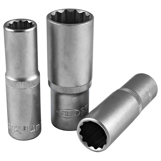 1/2" XZN SOCKETS 75MM LENGHT 19MM