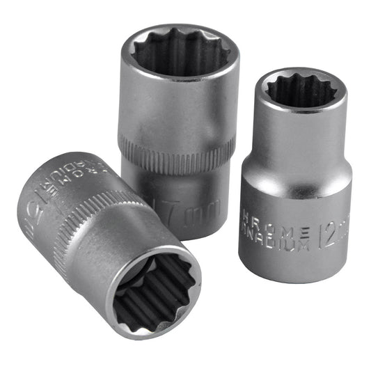 1/2" SHORT XZN SOCKET 12MM