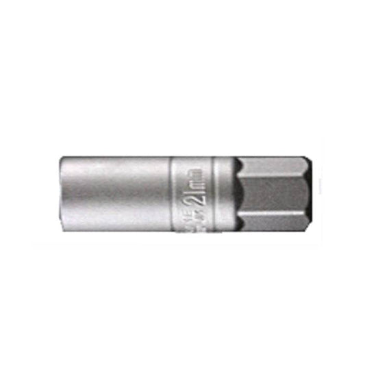 HEX SPARK PLUG SOCKET 18MM - CHROMED