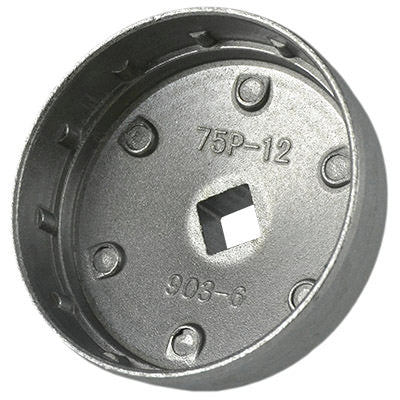 OIL FILTER SOCKET 75X12MM