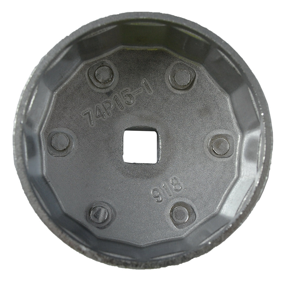 OIL FILTER SOCKET 74X15MM