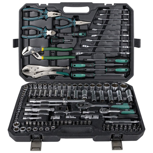 131pcs socket wrench set 1/2" 1/4"