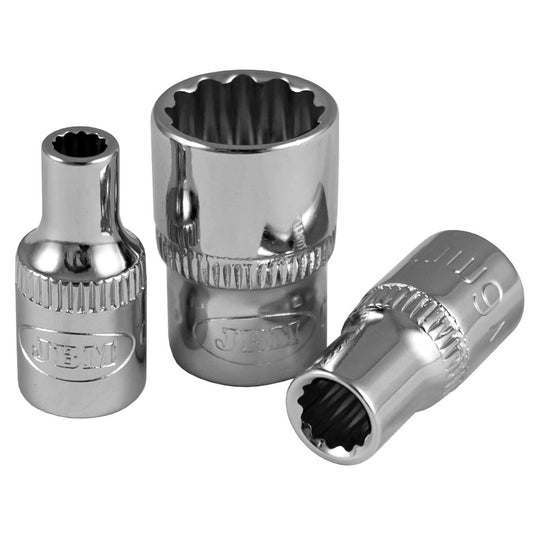 1/4" XZN SHORT SOCKET 9MM - CHROMED
