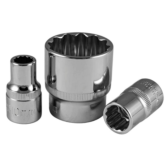 1/2" SHORT XZN SOCKET 11MM - CHROMED