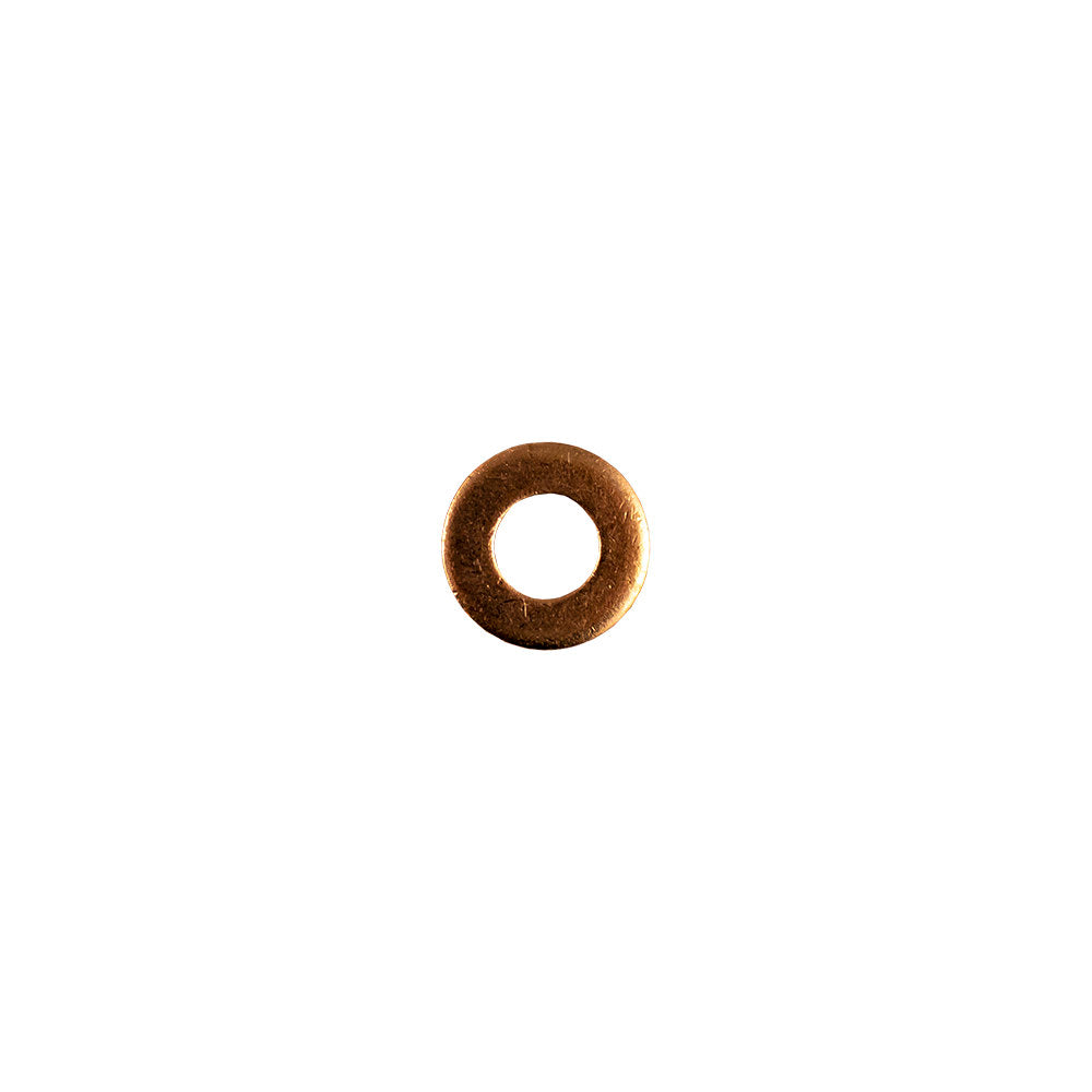 50 PCS INJECTOR COPPER WASHER (15,0 X 7,5 X 2,5MM)