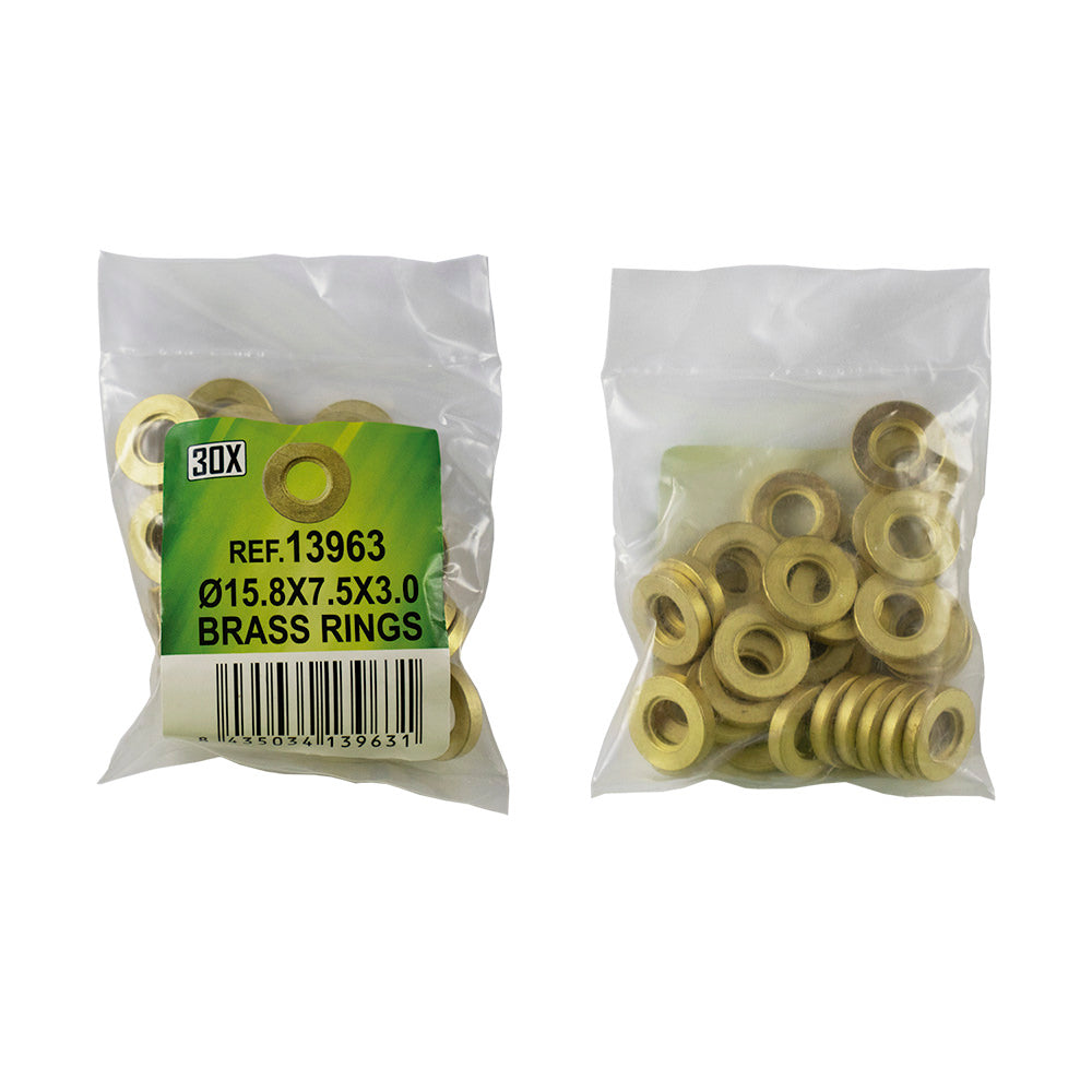 30 BRASS WASHER BAG - Ø15.8X7.5X3.0 (REF.53464)