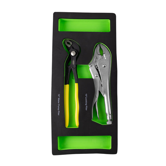 ADJUSTABLE PLIER + PRESSURE JAW PINCERS EVA TRAY