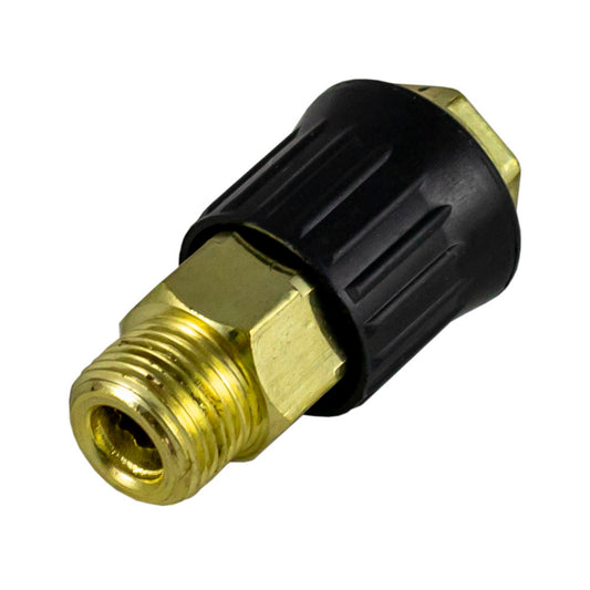 FEMALE LOCK QUICK CONNECTOR – 3/8” MALE THREAD