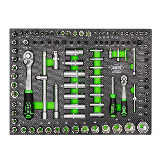 108 PIECE SOCKET SET TOOL TRAY