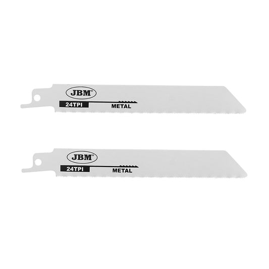 2PCS SET OF 150MM 24TPI RECIP SAW BLADES FOR METAL FOR REF. 60019