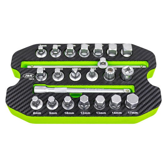 EVA TRAY OIL DRAIN PLUG SOCKET SET OF 22PCS