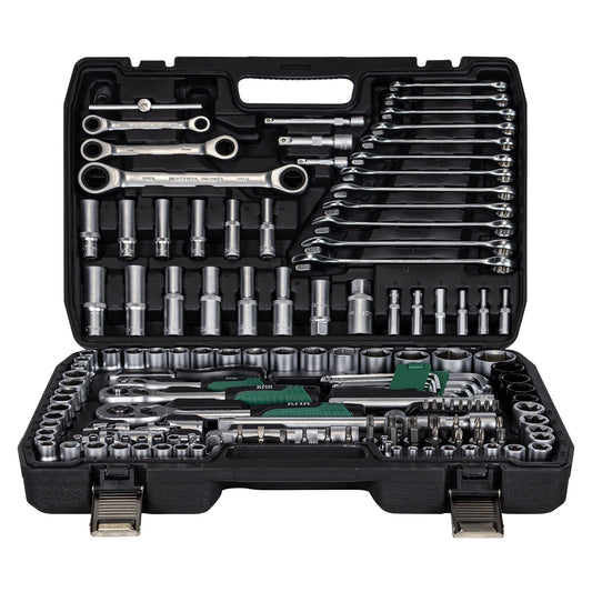 150pcs socket wrench set 1/2" 3/8" 1/4"