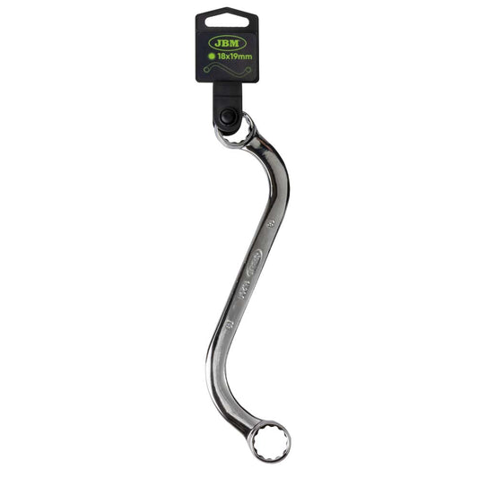 TYPE "S" WRENCH 18X19MM - MIRROR FINISH