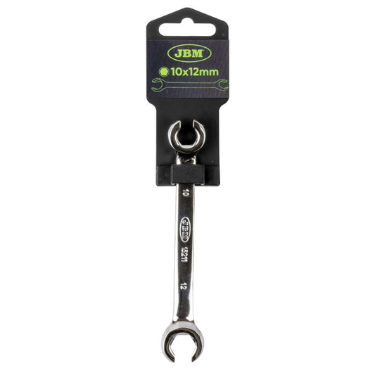 FLARE NUT WRENCH 10X12MM - MIRROR FINISH