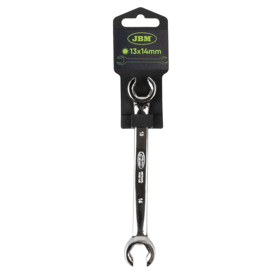 FLARE NUT WRENCH 13X14MM - MIRROR FINISH