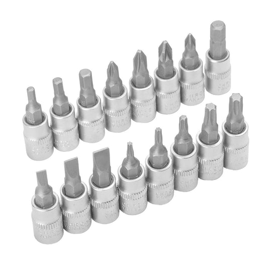 1/4" TIP SOCKET BOX (16 PIECES)