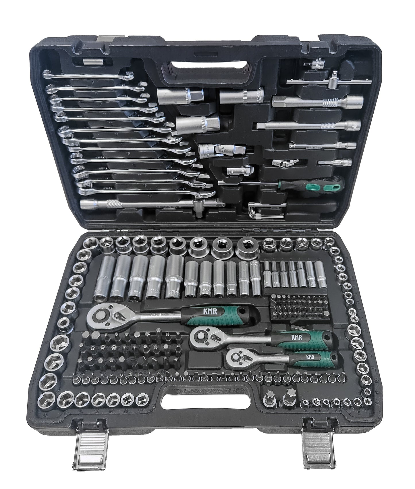 216pcs socket wrench set 1/2" 3/8" 1/4"