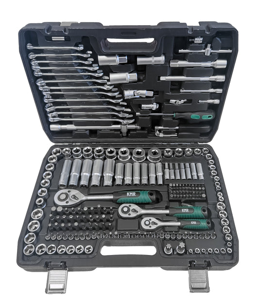 216pcs socket wrench set 1/2" 3/8" 1/4"