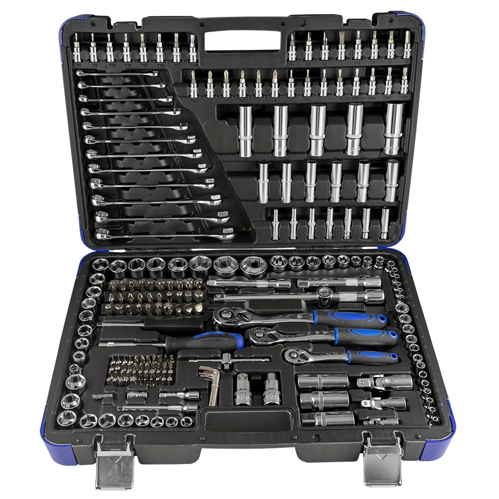 216 PIECE HEXAGONAL SOCKET SET - CHROME FINISH