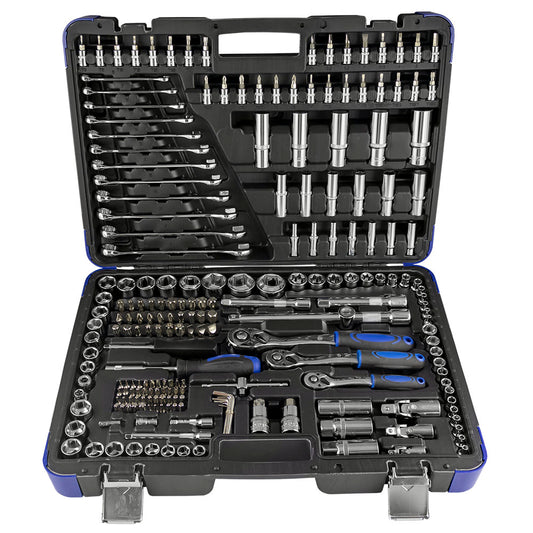 216 PIECE HEXAGONAL SOCKET SET - CHROME FINISH