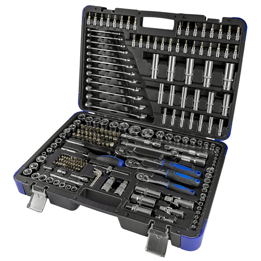 216 PIECE HEXAGONAL SOCKET SET - CHROME FINISH
