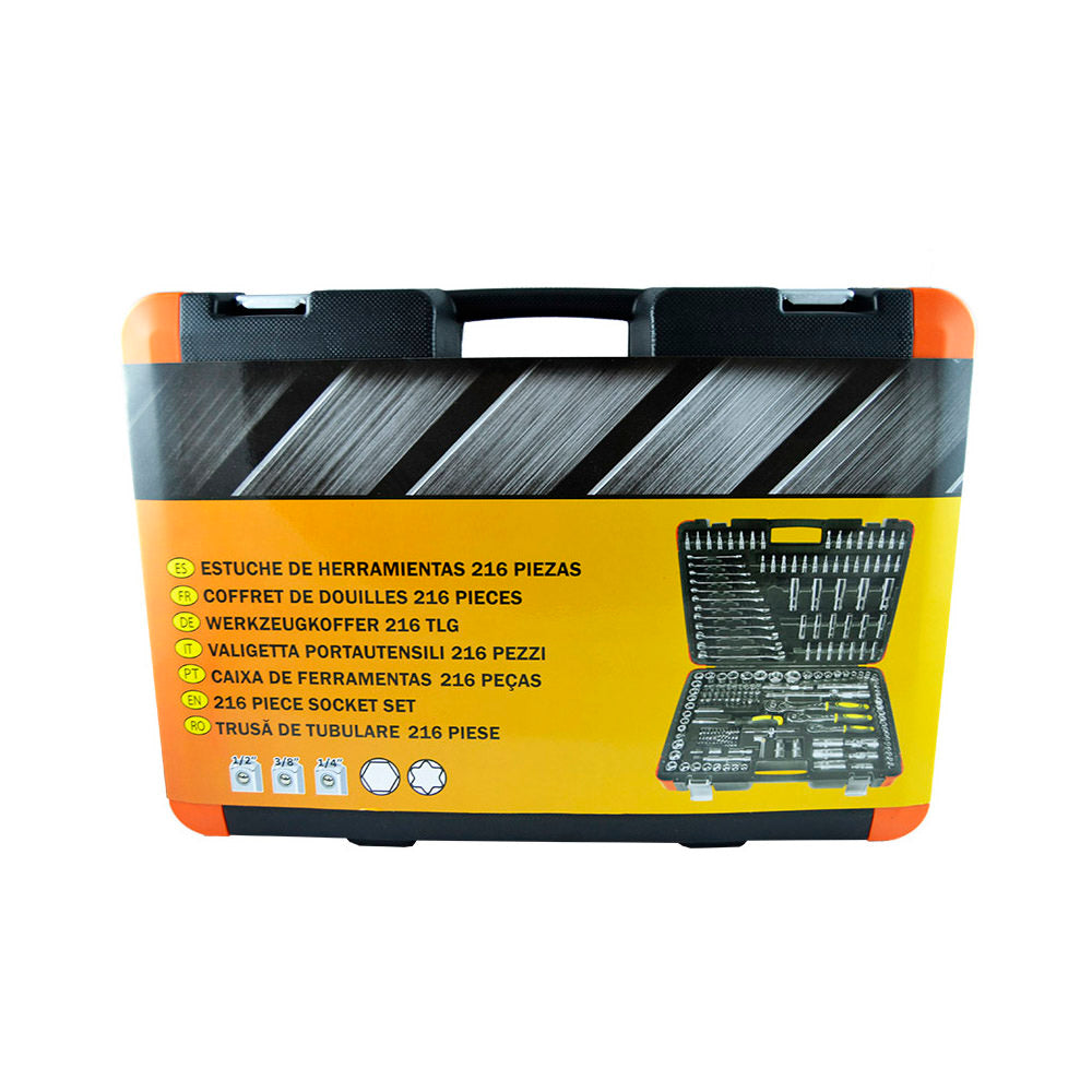216 PIECE HEXAGONAL SOCKET SET