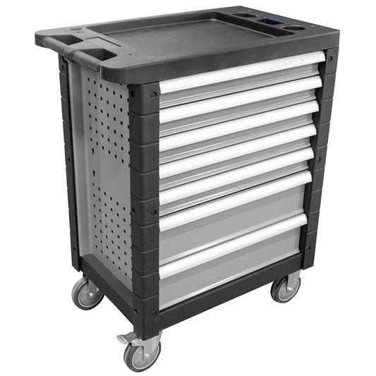 7 DRAWER GRAY EMPTY CABINET -  ANONYMOUS