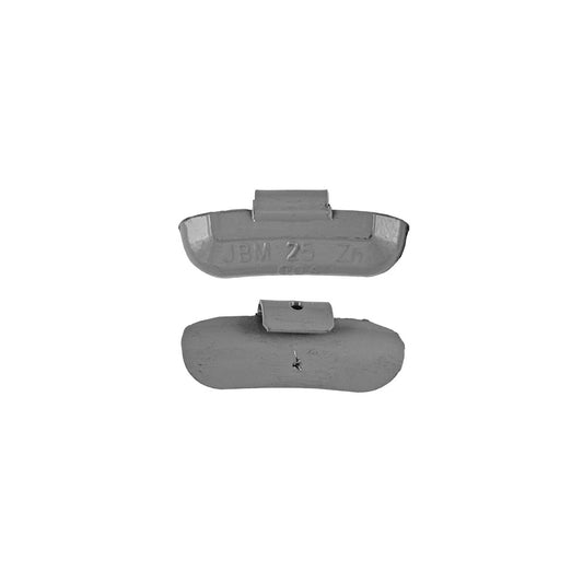 ZINC CLAMP WHEEL WEIGHTS 25 G UNIV. TYRE
