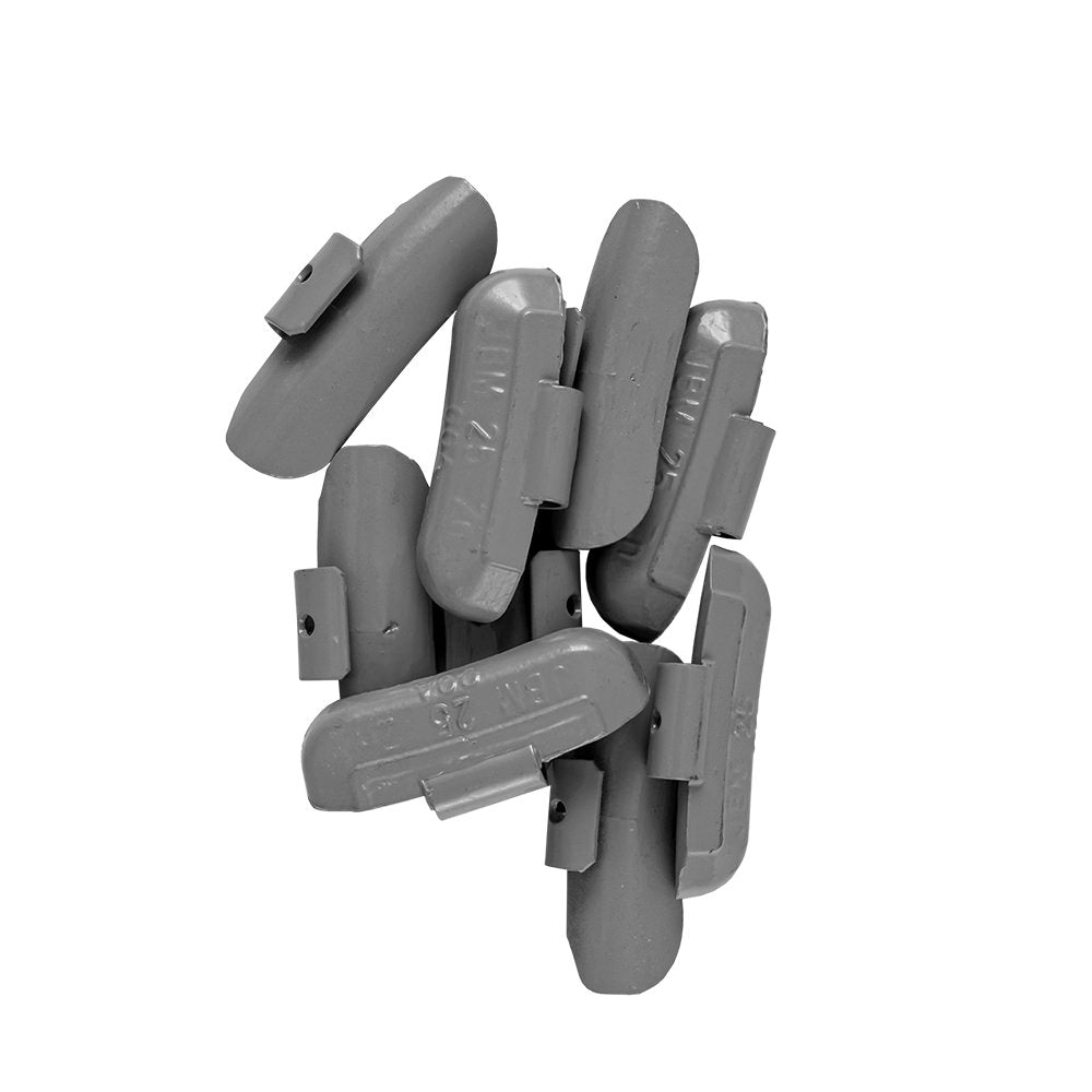 ZINC CLAMP WHEEL WEIGHTS 25 G UNIV. TYRE