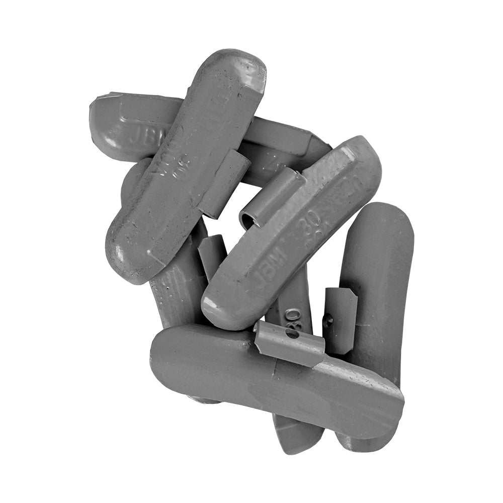 ZINC CLAMP WHEEL WEIGHTS 30 G UNIV. TYRE