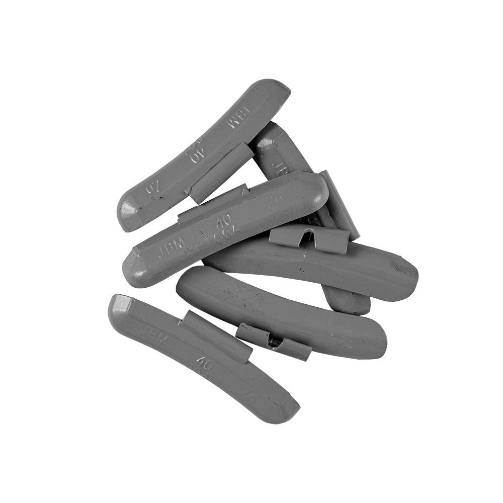 ZINC CLAMP WHEEL WEIGHTS 40G UNIV. TYRE
