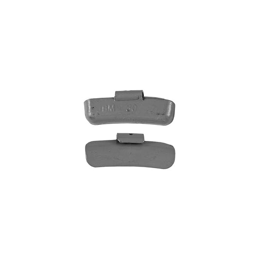 ZINC CLAMP WHEEL WEIGHTS 30G FRENCH TYRE