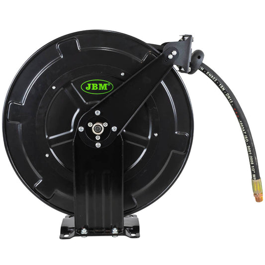 15M 1/2" RETRACTABLE OIL HOSE REEL