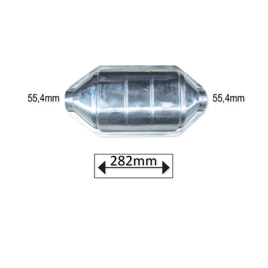 FLAT CATALYTIC FOR DIESEL KD3N 82527 - 282,4MM