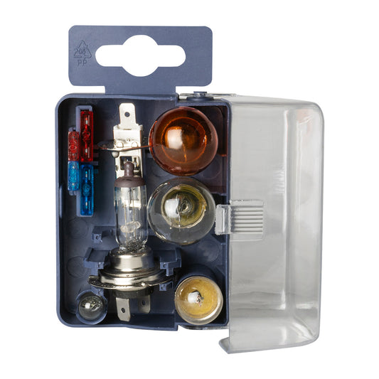 REPLACEMENT BULBS AND FUSES SET H1+H7 12V