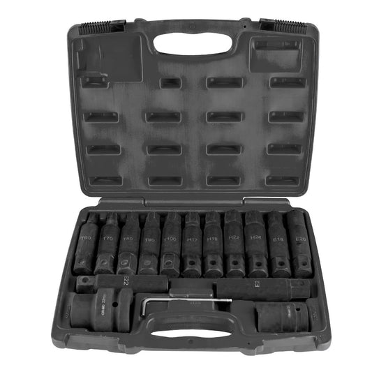 16 PIECES BIT SOCKET SET