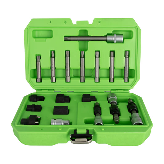 SET OF 18  ALTERNATOR PULLEY TOOLS