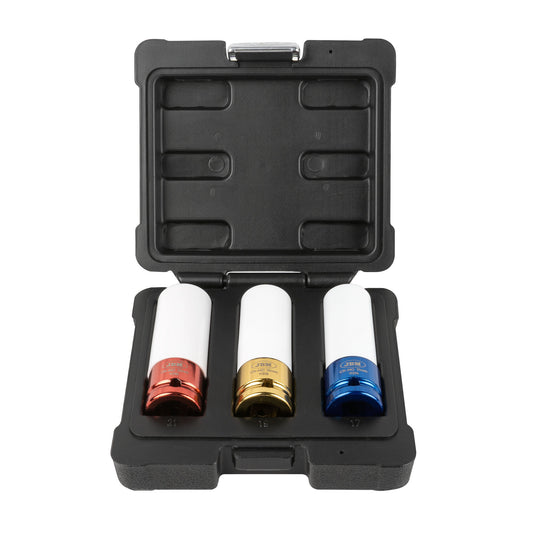 3 PIECE DRIVE ALLOY WHEEL IMPACT SOCKET SET
