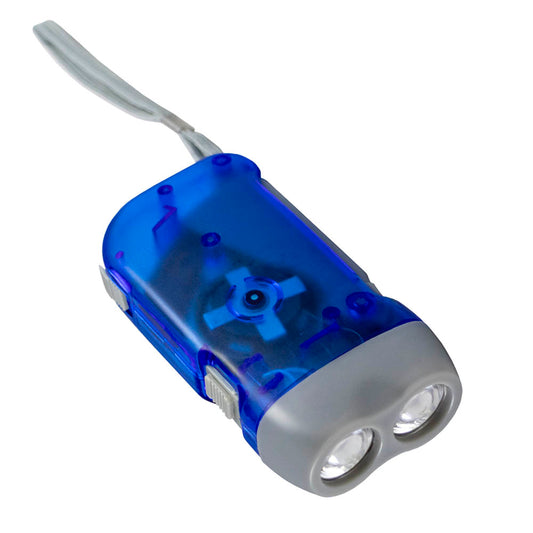 2 LED DYNAMO FLASHLIGHT