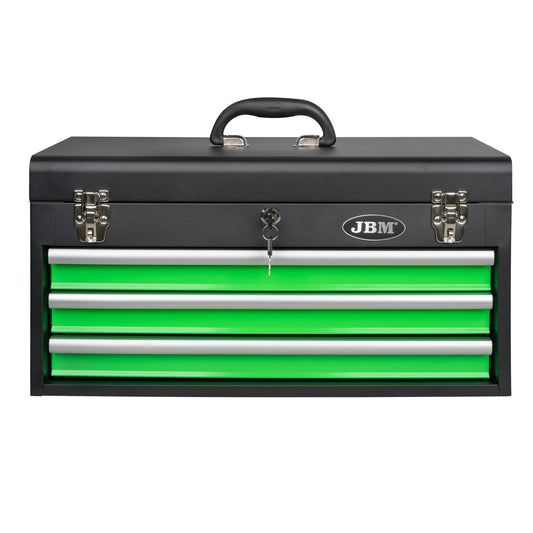 3 DRAWER TOOL CHEST BOX WITH SUPERIOR COMPARTMENT
