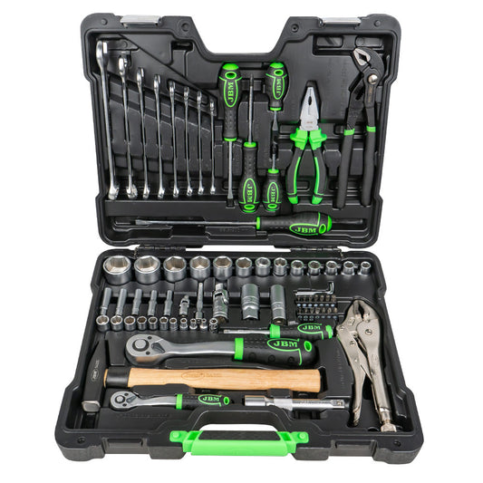 72 PIECES HEX SOCKET SET - ZINC FINISH