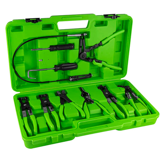 7 PIECE HOSE CLAMP PLIER SET IN CASE