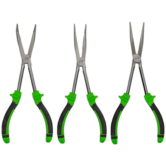 3 PIECES LONG REACH PLIER SET 0°, 45°, 90°