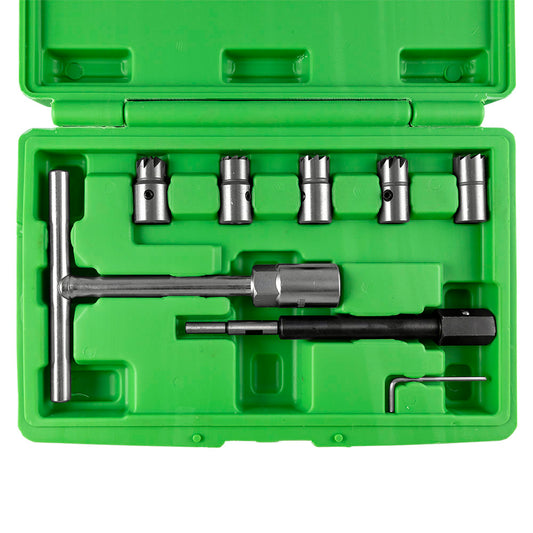 SET OF 8 DIESEL INJECTOR SEAT CUTTER
