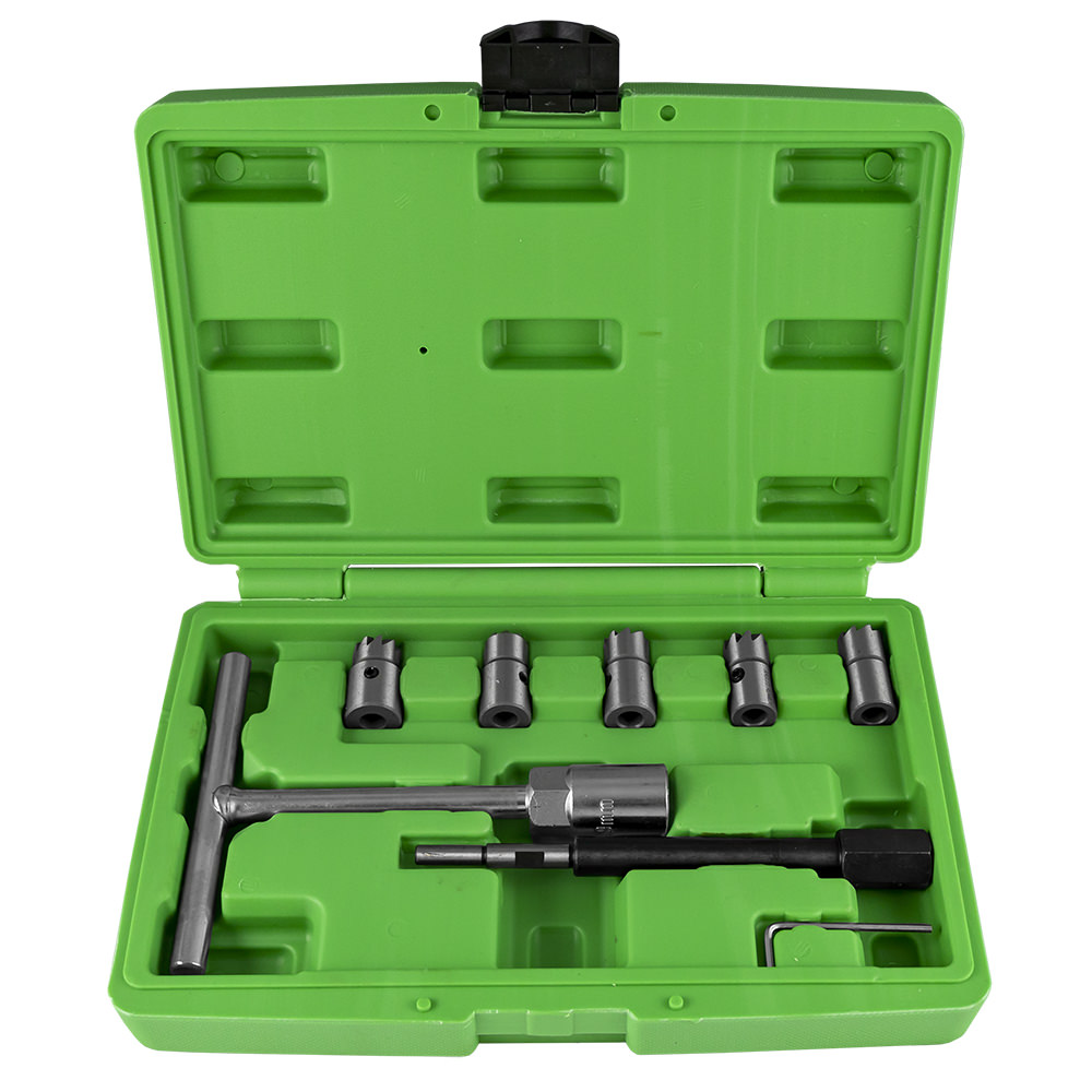 SET OF 8 DIESEL INJECTOR SEAT CUTTER
