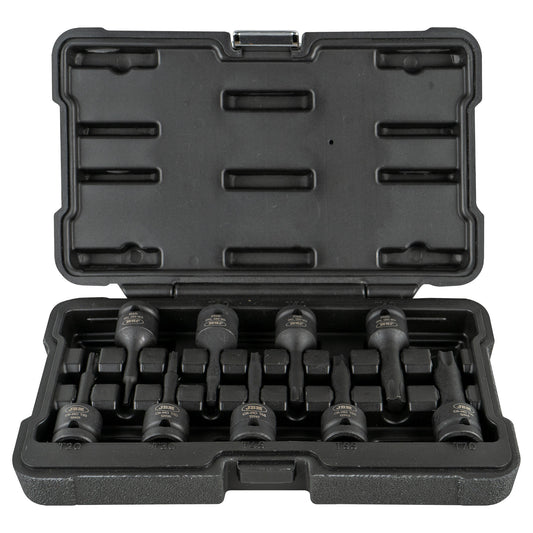 9 PIECE SET OF 1/2" T60 TORX IMPACT SOCKET BITS