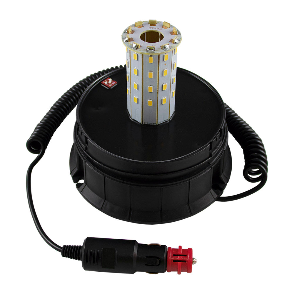FLASH ROTATING LED BEACON 12-24V